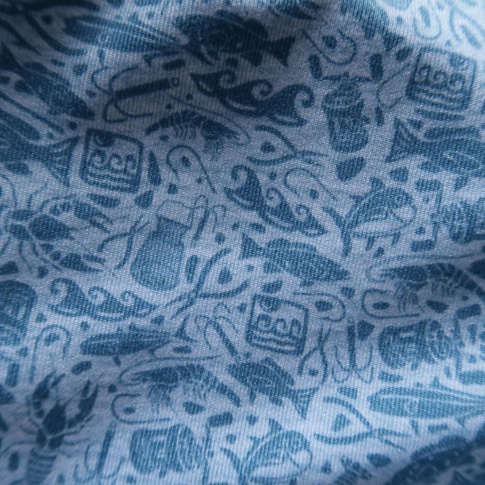 Southern Tides Sealife Performance Polo (XL) OMG! 🐟